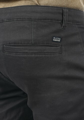 BLEND Regular Chino Pants 'Perrini' in Grey