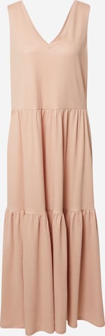 PULZ Jeans Dress 'AMELIA' in Beige: front