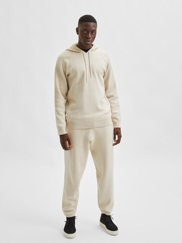 SELECTED HOMME Pullover 'Nio' in Beige