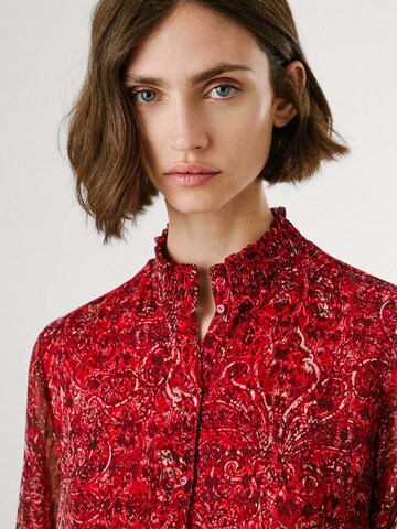 Robe-chemise Pepe Jeans en rouge
