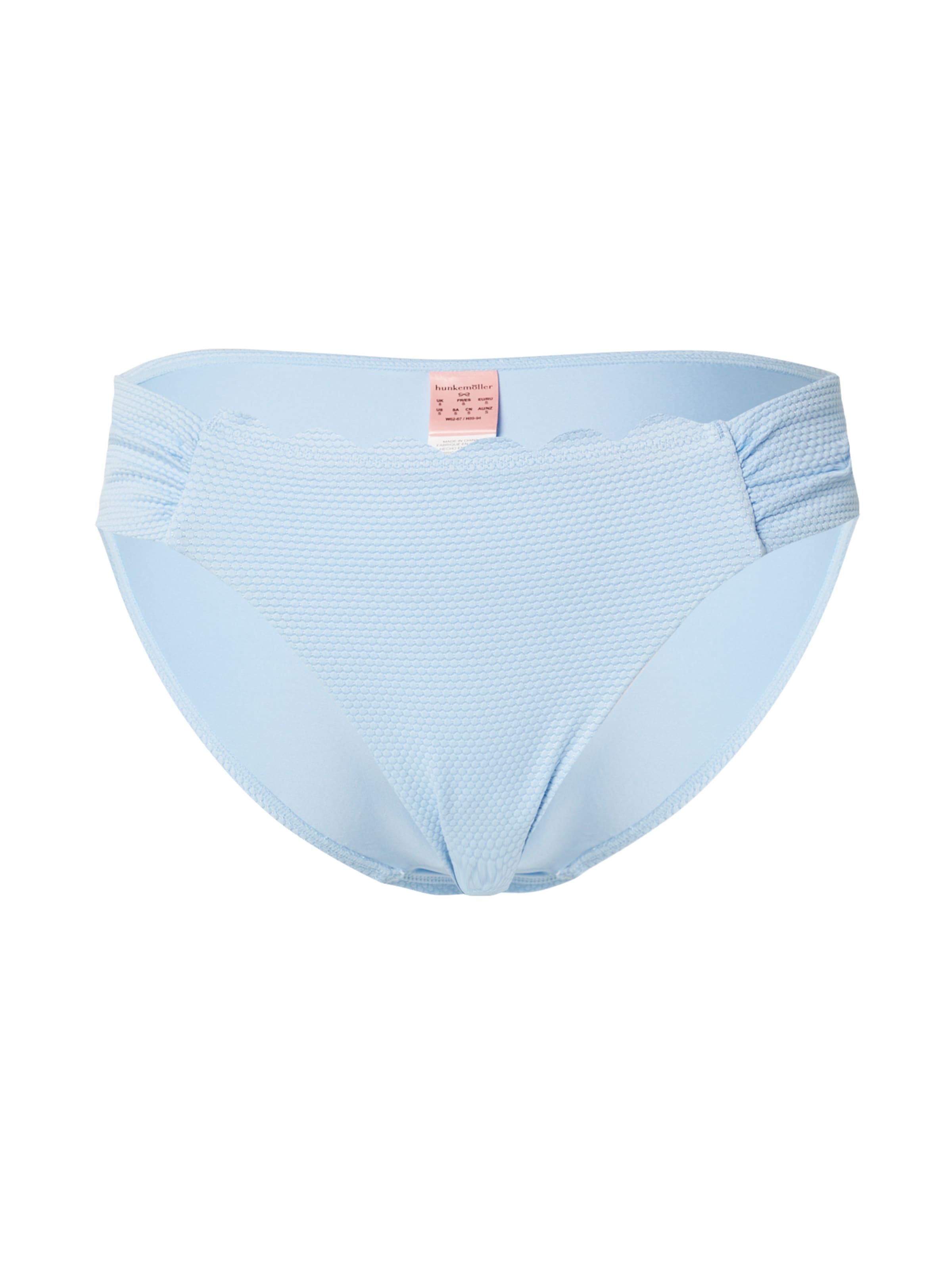 Slip costum de baie de la Hunkemöller pe albastru: față