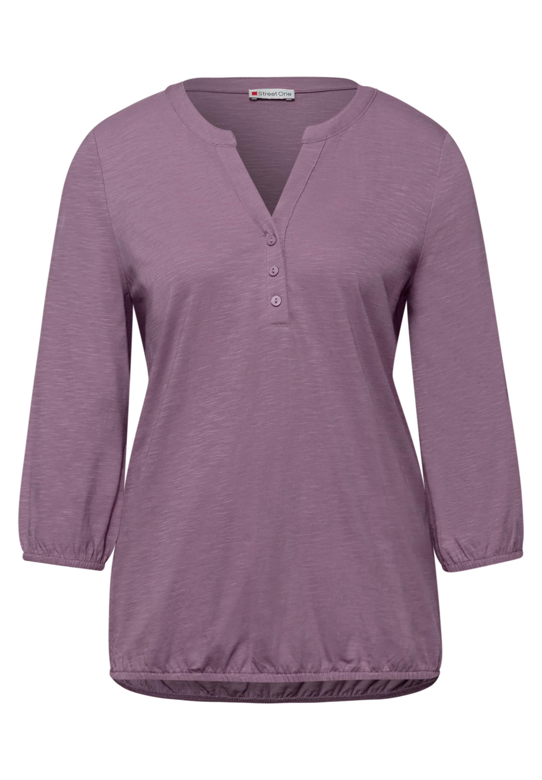 STREET ONE Shirt in Purple: front