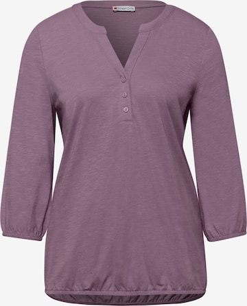 STREET ONE Shirt in Purple: front