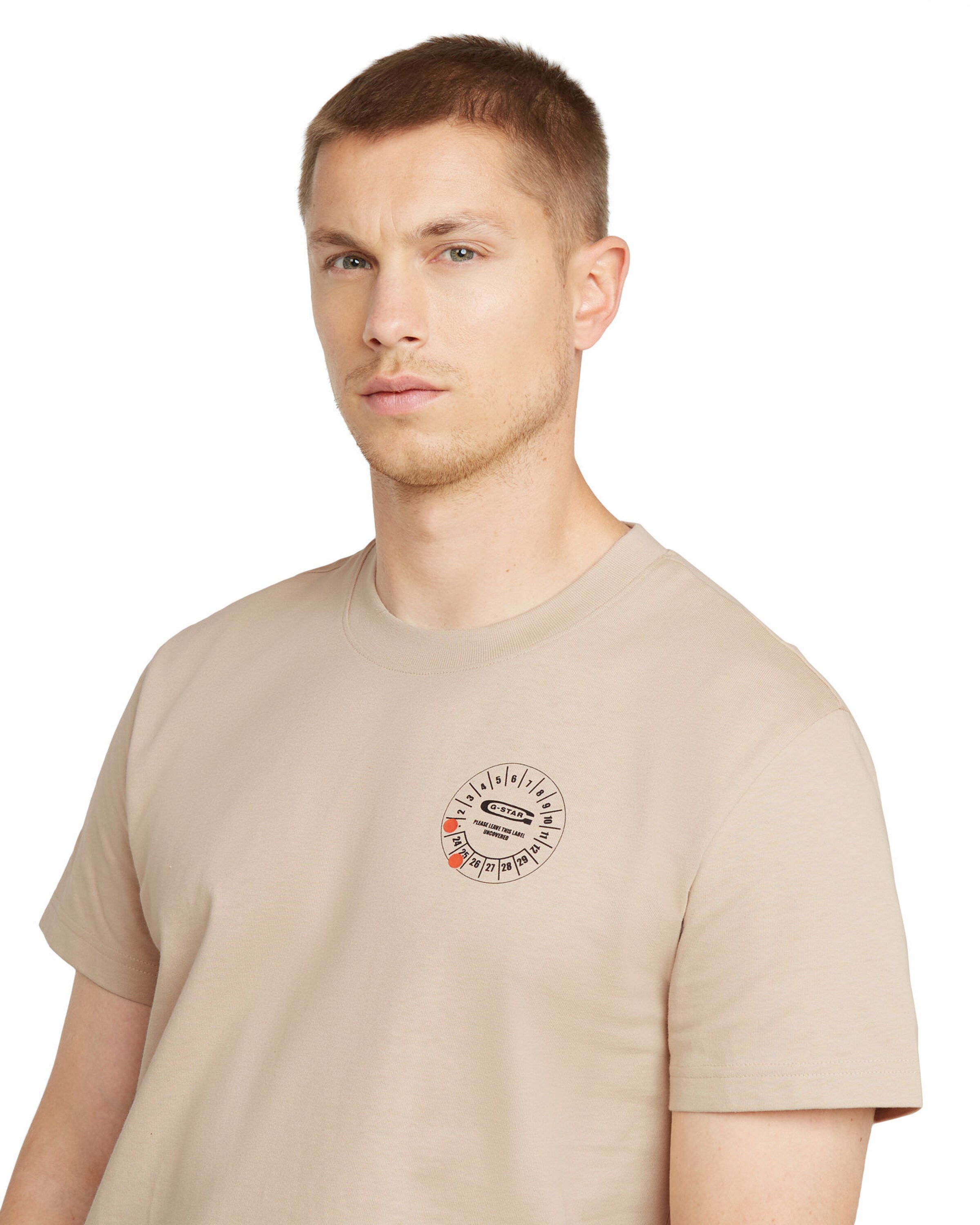 G-STAR Shirt 'Gauge' in Beige