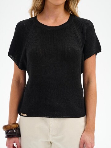 Blue Shadow Top 'Rene'‌‌‌‌‌‌ in Schwarz