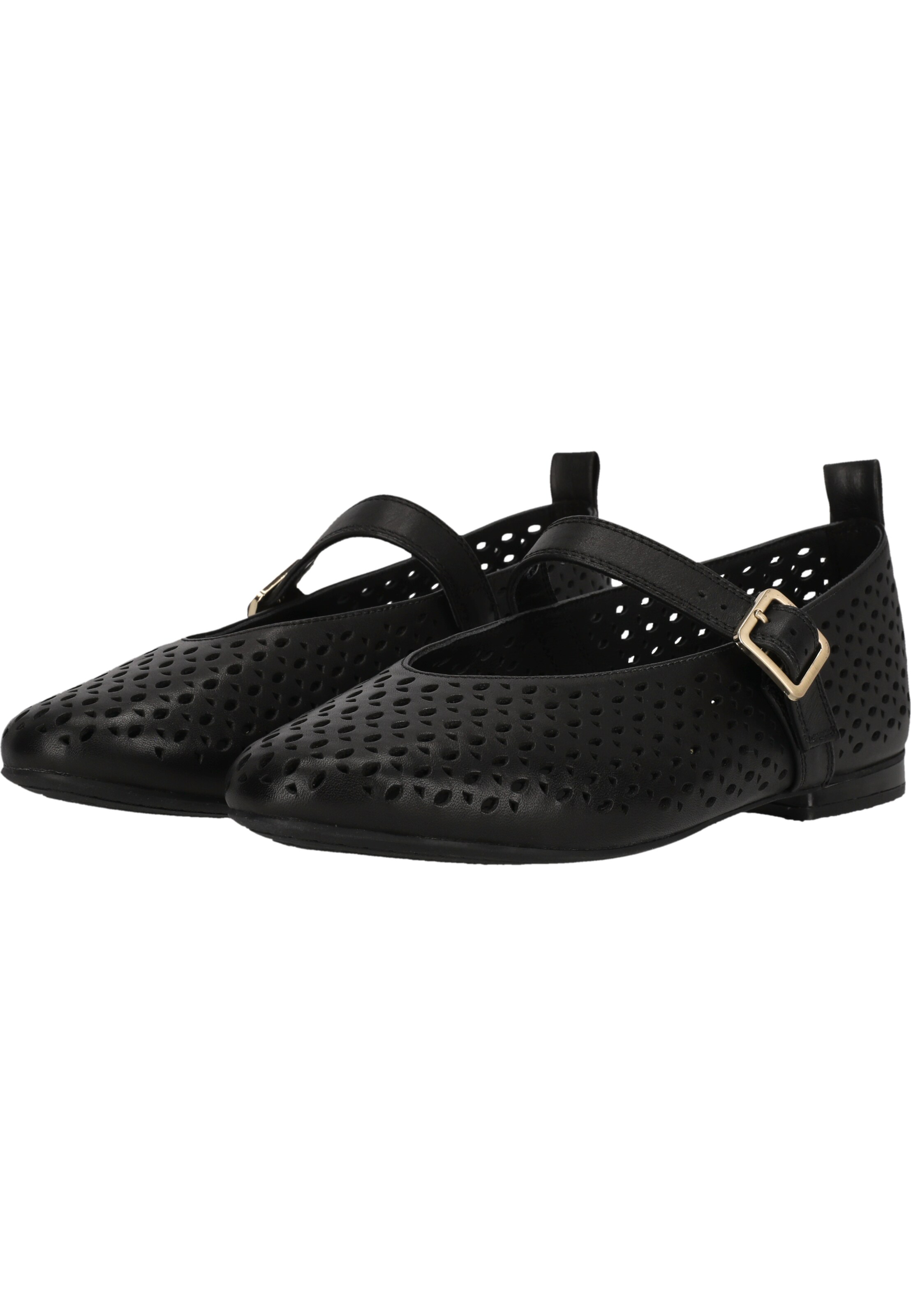 CLARKS Sandale 'Fawna Jane' in Schwarz