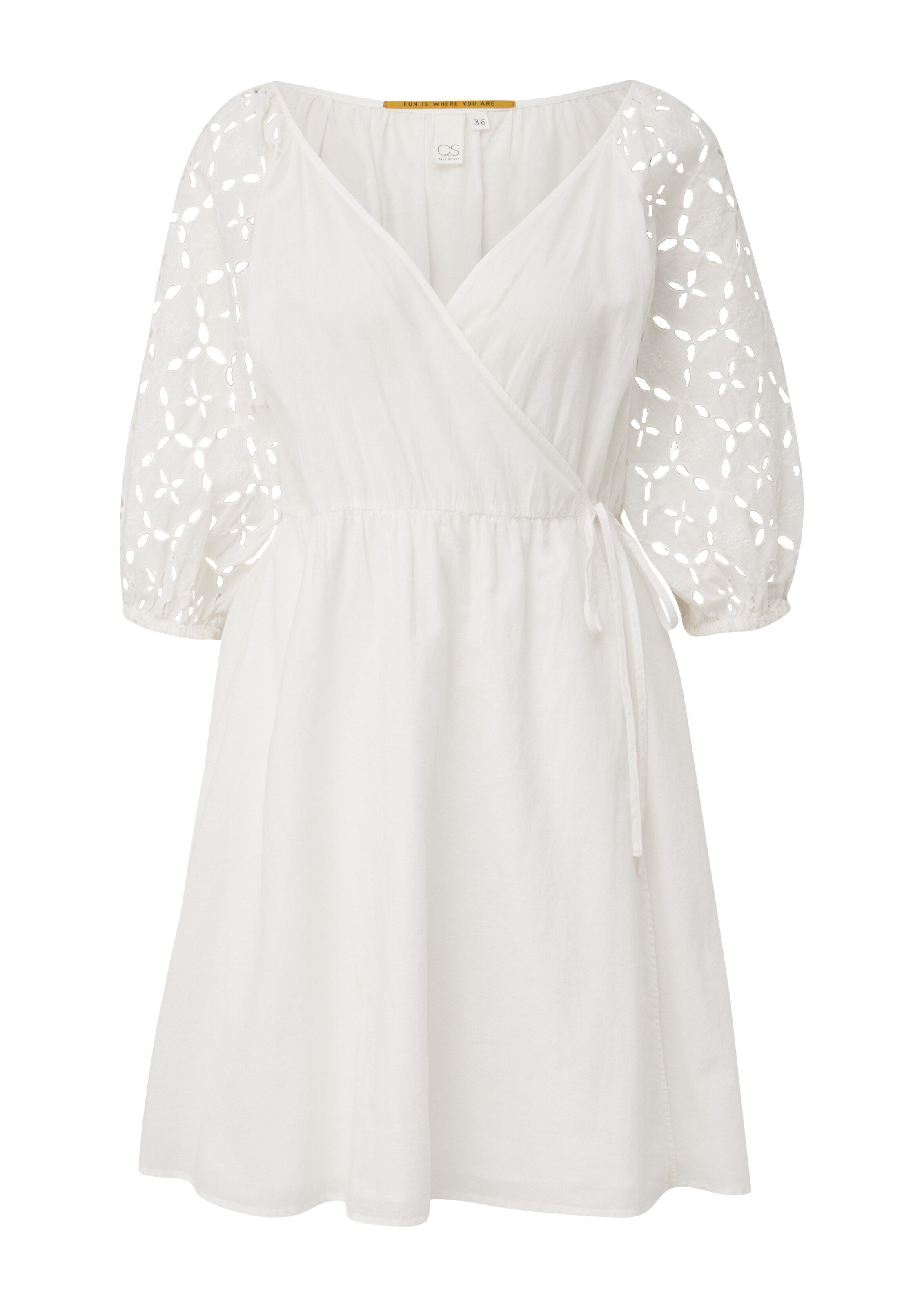 QS Dress in White: front