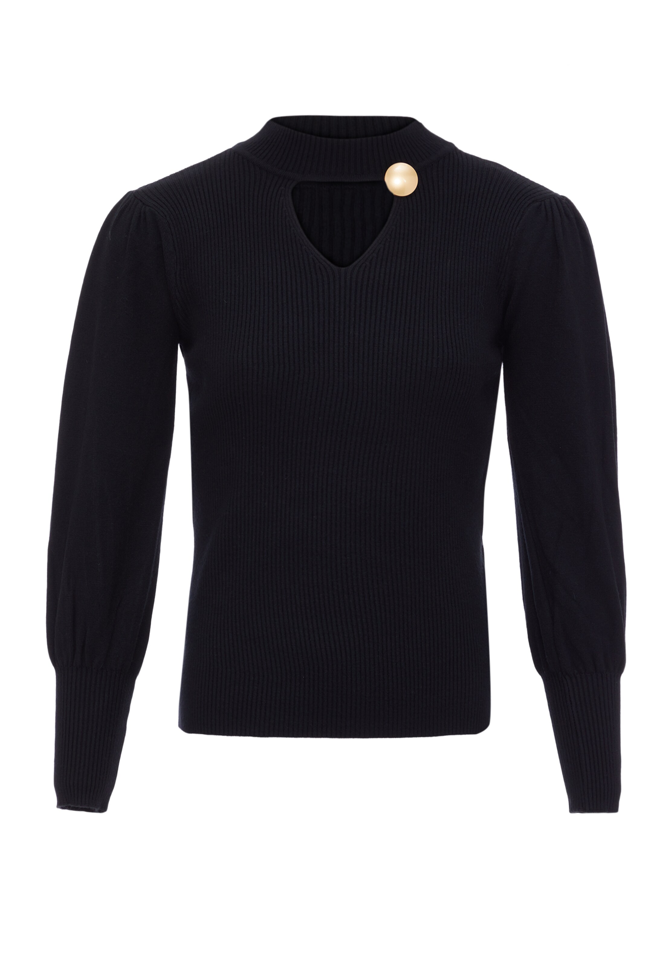 caneva - Pullover em preto: frente