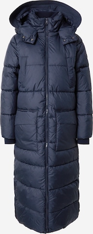 TOM TAILOR DENIM Wintermantel in Blauw: voorkant