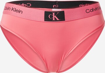 Slip Calvin Klein Underwear en rose : devant