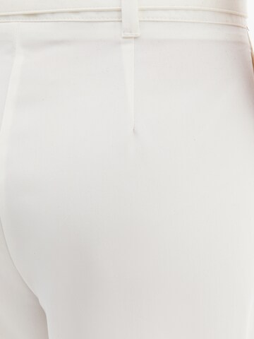 OXXO Wide leg Bandplooibroek in Wit