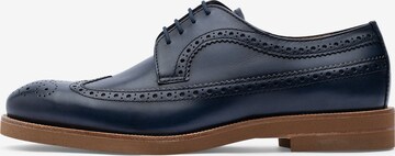 Chaussure à lacets 'Niza' LOTTUSSE en bleu : devant