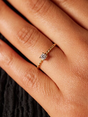 Bague Lucardi en or : devant