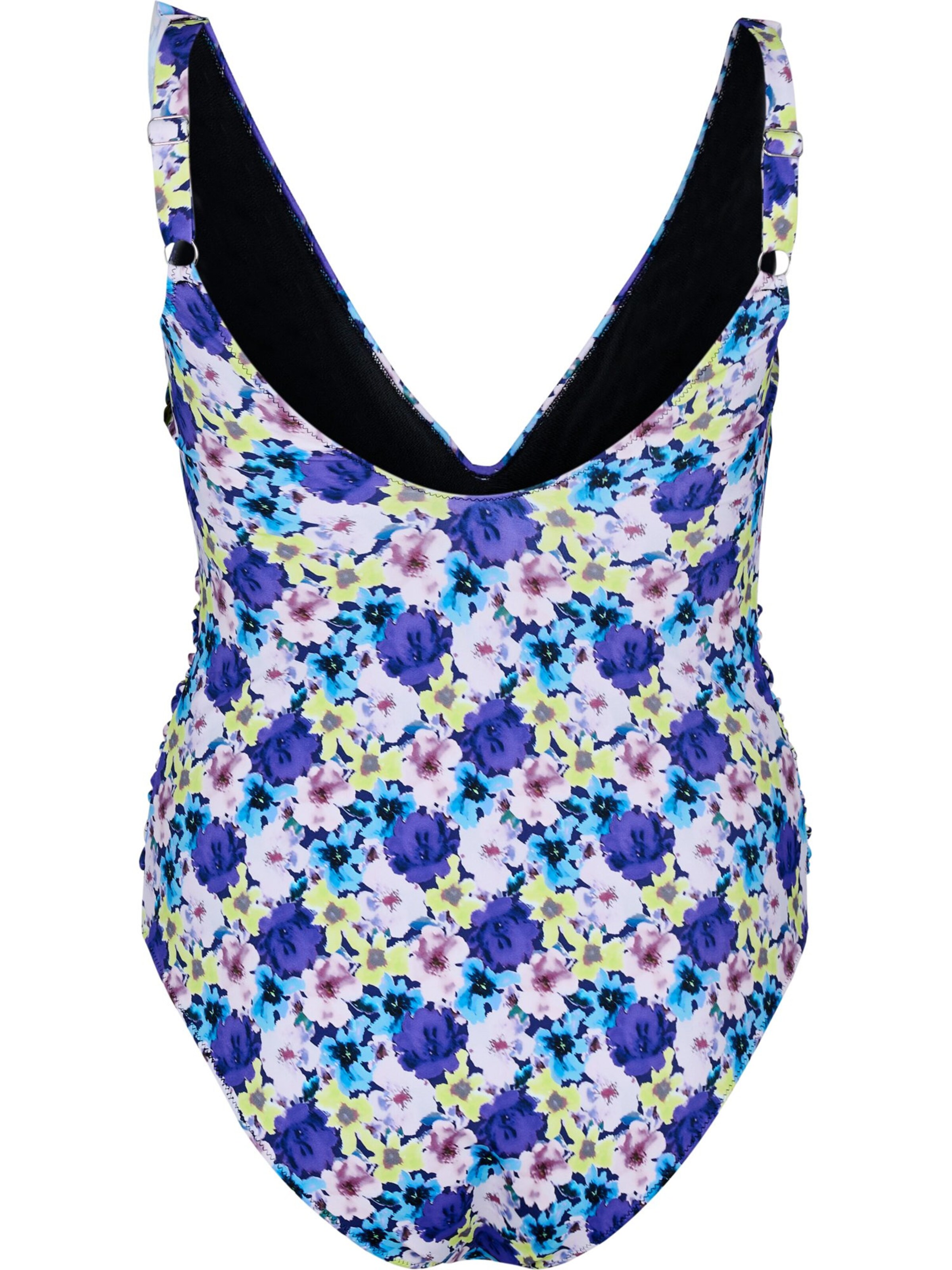 Bustier Maillot de bain 'Skitrin' Swim by Zizzi en violet