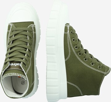 Refresh Sneakers hoog in Groen