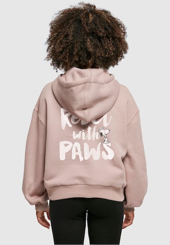 Merchcode Sweatshirt 'Peanuts' in Roze