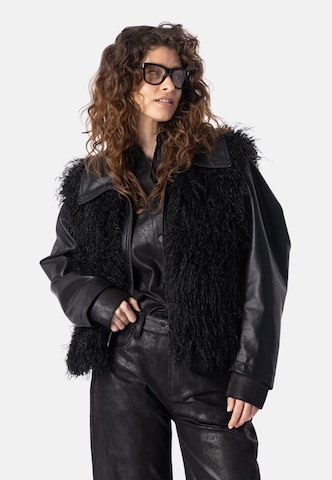 Elias Rumelis - Chaleco 'Ellery' en negro: frente