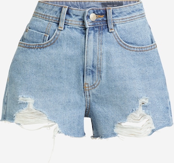 Noisy May Petite Regular Jeans 'DREW' in Blauw: voorkant
