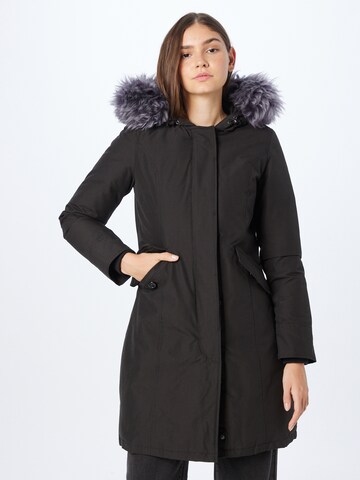 Canadian Classics Winterparka 'GIACCA DONNA FUNDYBAY' in Zwart: voorkant