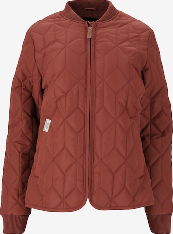 Weather Report Between-season jacket 'Piper' in Red: front
