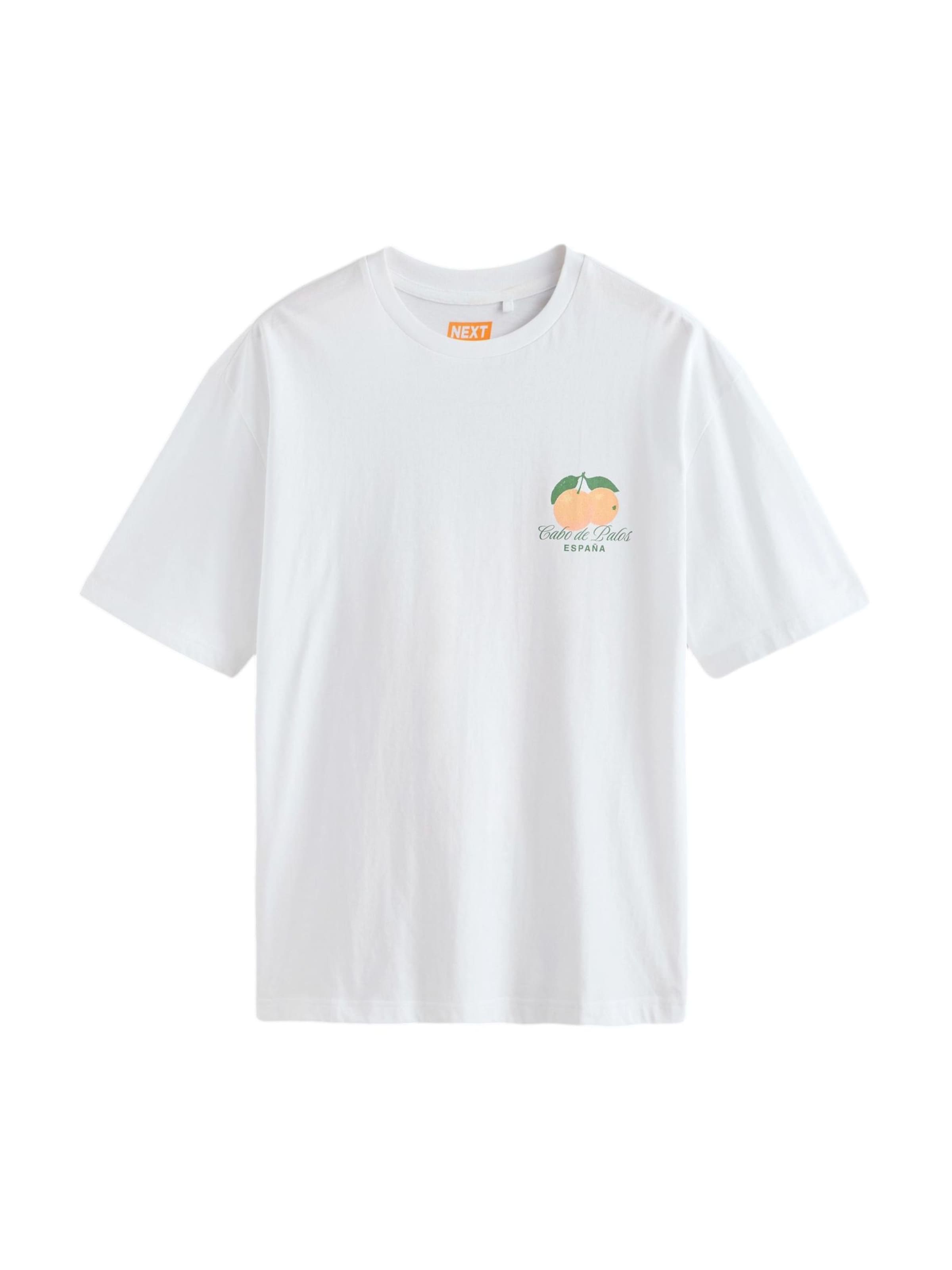 T-Shirt Next en beige : devant