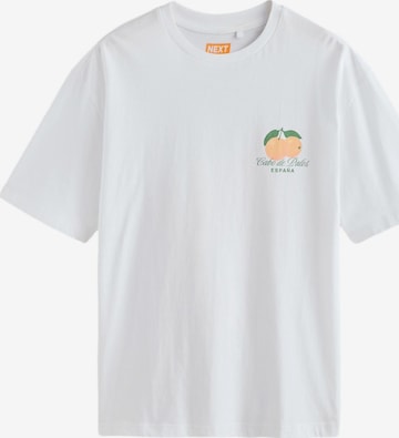 Next T-Shirt in Weiß: Vorderseite