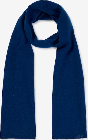 Écharpe CASH-MERE.CH en bleu : devant