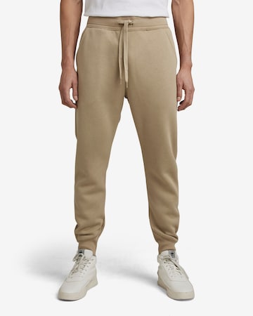 G-Star RAW Tapered Trousers 'Type C' in Beige: front