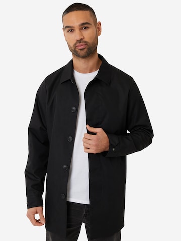 Threadbare Mantel 'Gretna' in Schwarz: Vorderseite