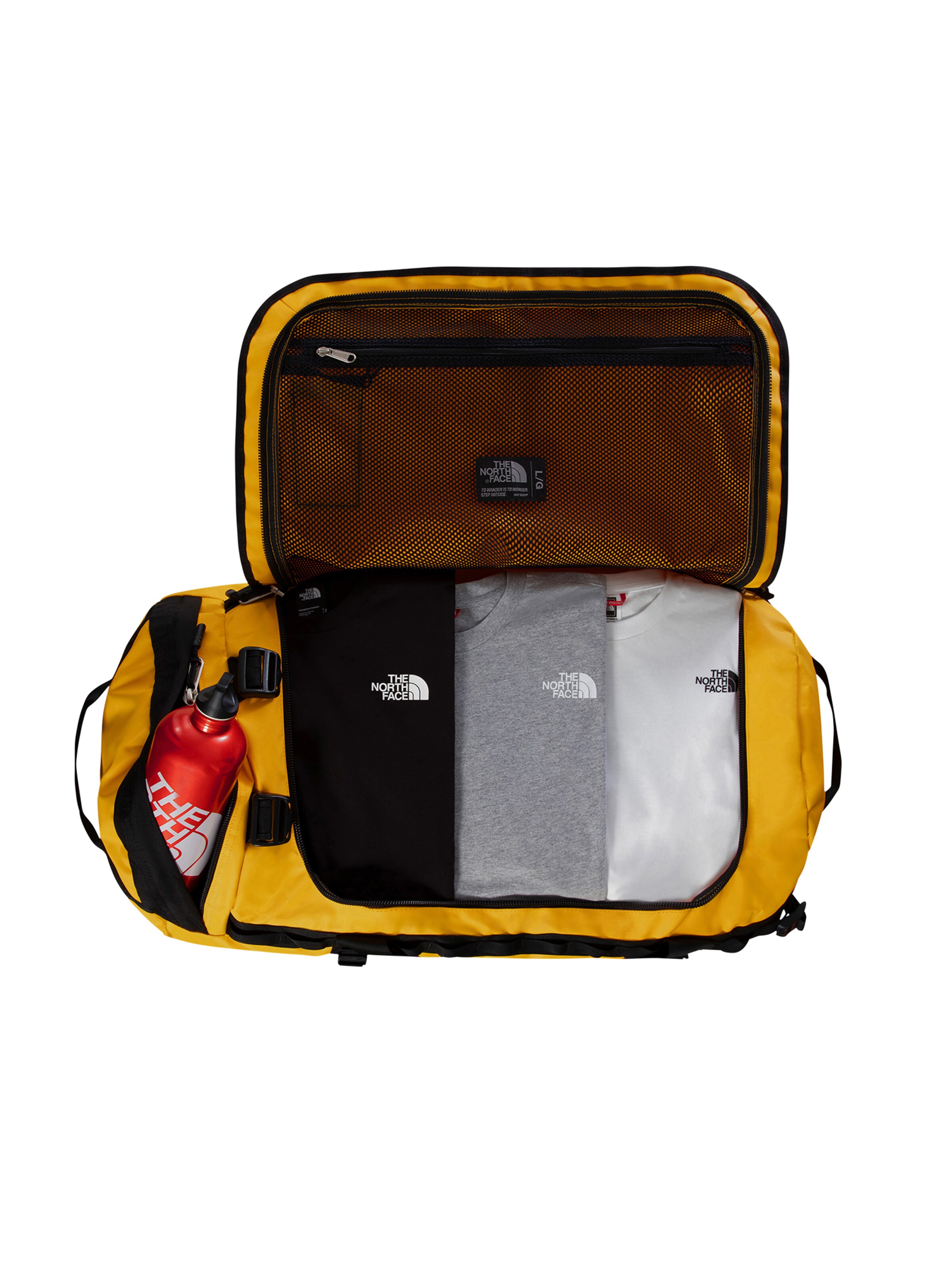 THE NORTH FACE Αθλητική τσάντα 'Base Camp' σε κίτρινο