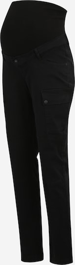 LOVE2WAIT Pantalon cargo en noir, Vue avec produit