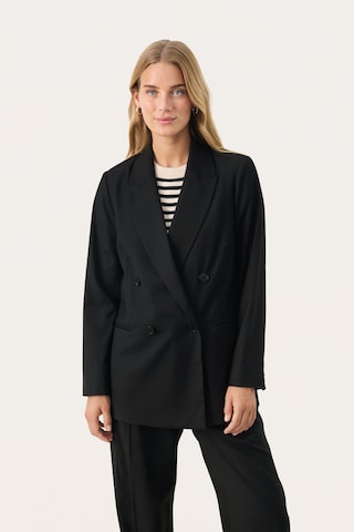 Part Two Blazer 'Dafnes' in Black: front