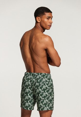 Shiwi Zwemshorts 'pacific surf 4-way stretch' in Groen