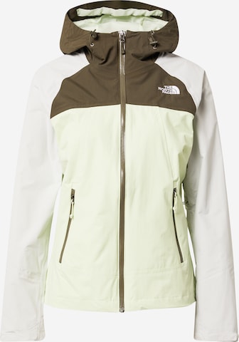 Veste outdoor 'STRATOS' THE NORTH FACE en vert : devant