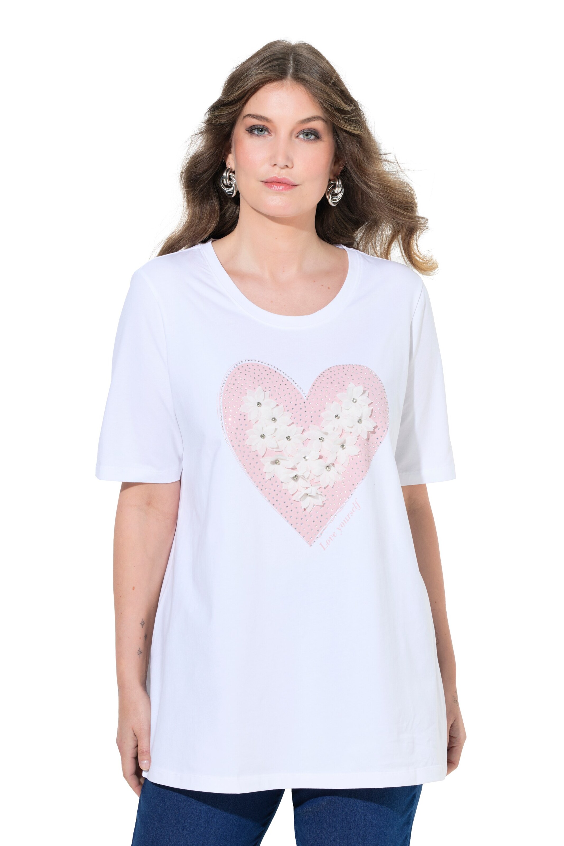 MIAMODA Shirt in Wit: voorkant