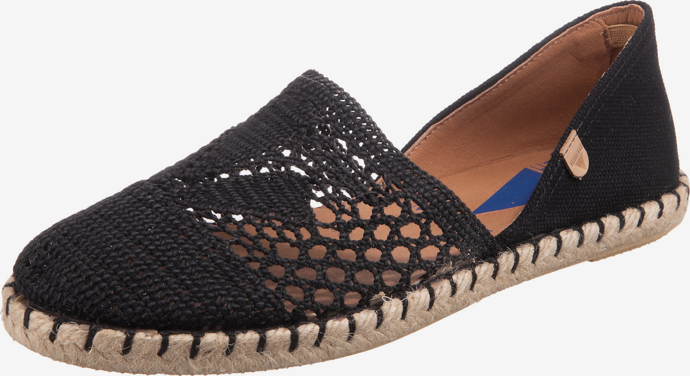 verbenas espadrille schwarz