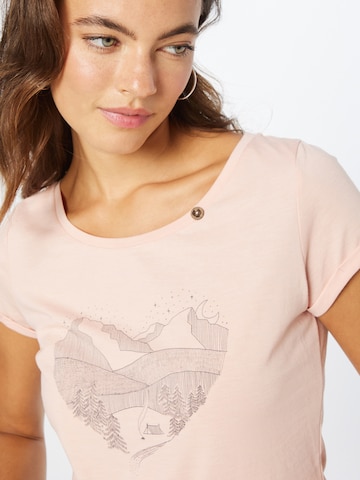 Ragwear - Camiseta 'FLORAH' en rosa