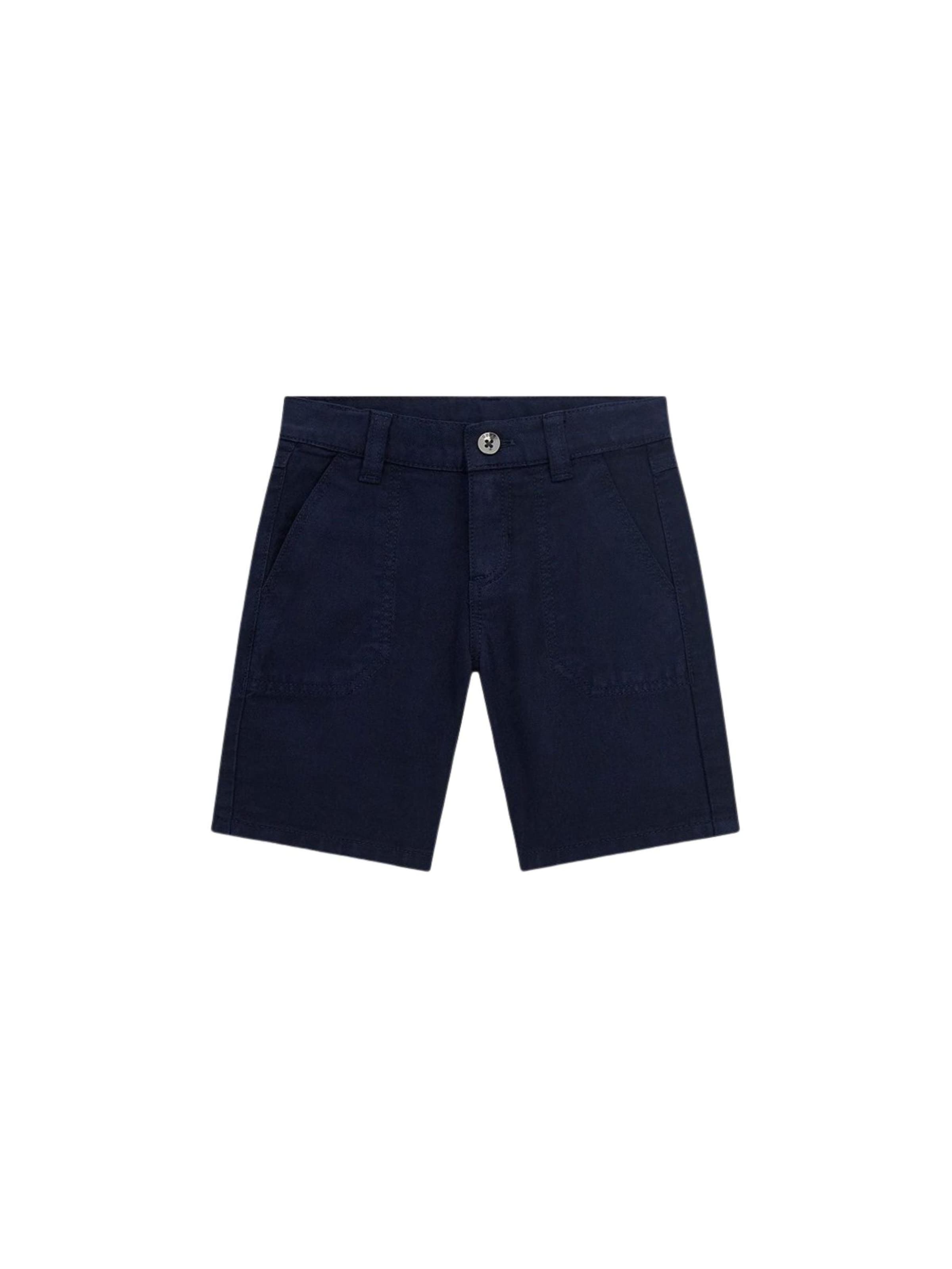GUESS KIDS Regular Trousers 'PANTALONCINO' in Blue: front