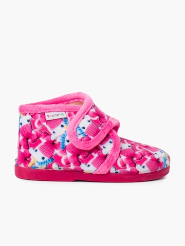 Pisamonas - Pantufa em rosa