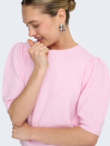 ONLY Sweater 'ONLRICA' in Pink