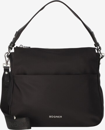 BOGNER Shoulder Bag 'Isalie' in Black: front