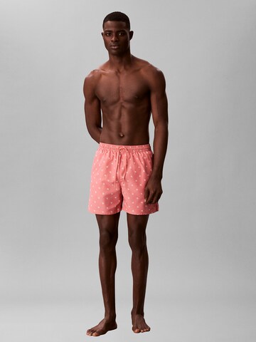 Calvin Klein Swimwear Regular Zwemshorts in Roze