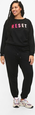 ZizziSweater majica - crna boja