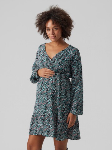 Vero Moda Maternity Jurk in Zwart: voorkant