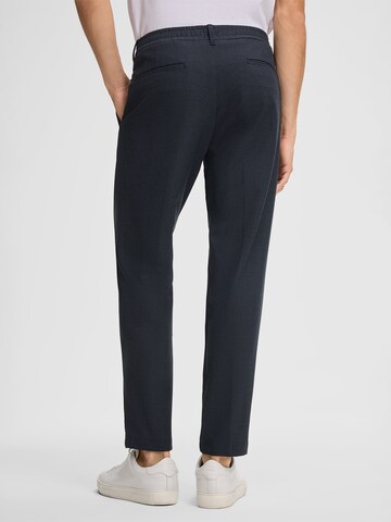 Coupe slim Pantalon à plis 'Lui' STRELLSON en bleu