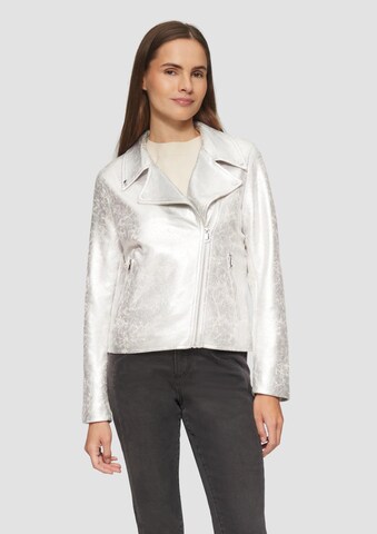 Veste mi-saison s.Oliver en argent : devant