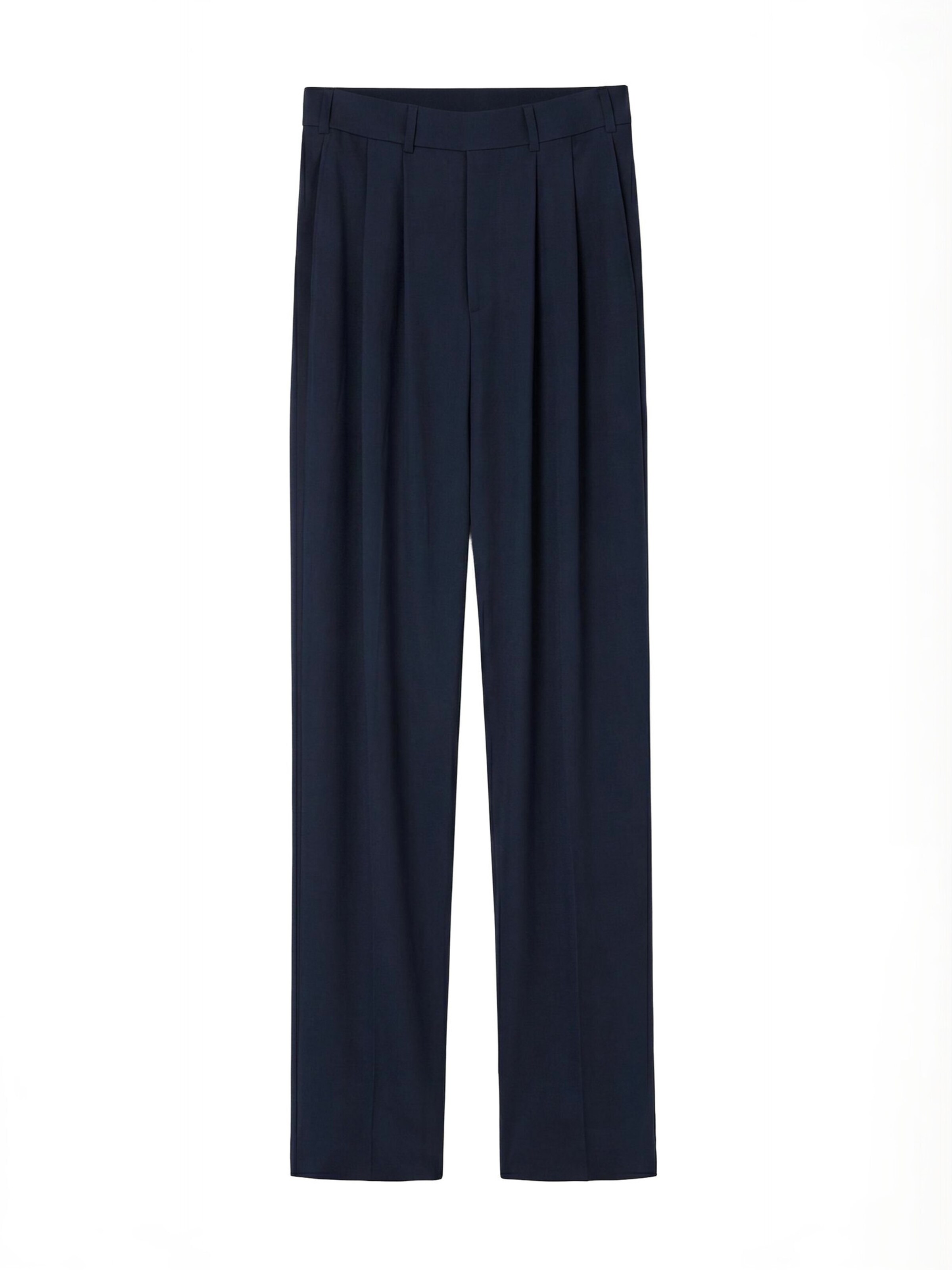 Pantalon ' Amina ' Opal Studio en bleu : devant