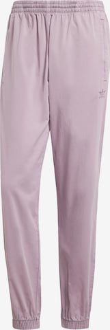 Effilé Pantalon ADIDAS ORIGINALS en violet : devant
