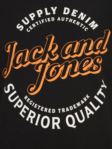 Jack & Jones Plus Sweatshirt 'MIKK' i sort
