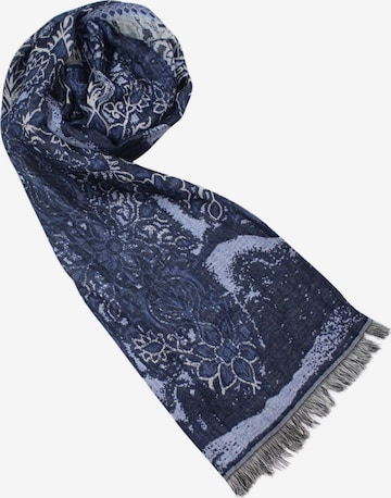 Sunsa Wrap 'Sunsa' in Blue: front